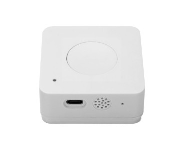 Bouton-poussoir blanc LoRaWAN PB01-LW