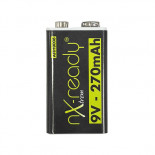 Accu NiMH 9V 270mAh H6F22/3