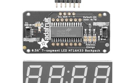 Afficheurs 4 digits 7 segments I2C