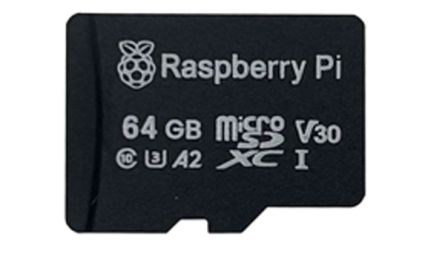 Cartes microSD officielles Raspberry Pi OS