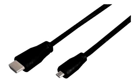 Cordons HDMI vers micro-HDMI officiels Raspberry Pi