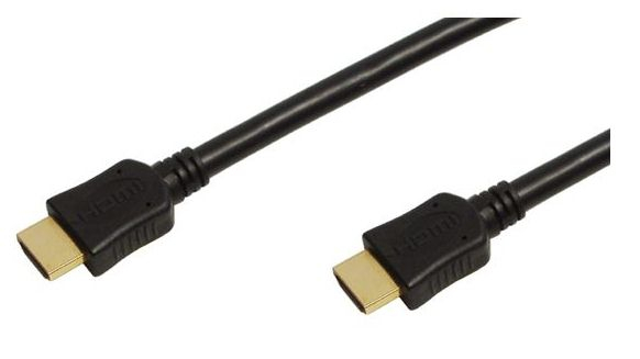 Câble doré HDMI24