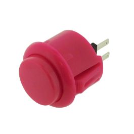 Bouton-poussoir arcade magenta BD23M