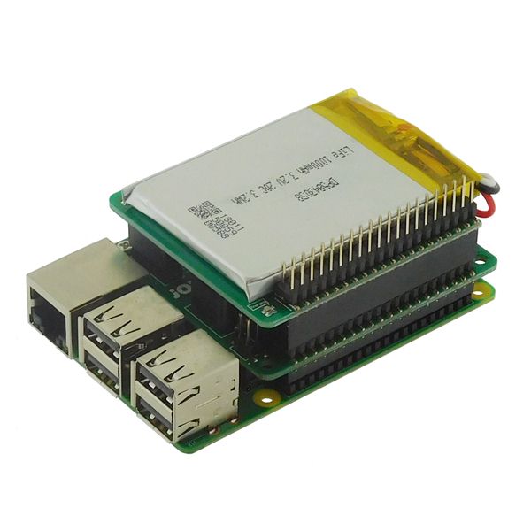 Akku Batterie Erweiterungskit für das StromPi V3 - Raspberry Pi Board
