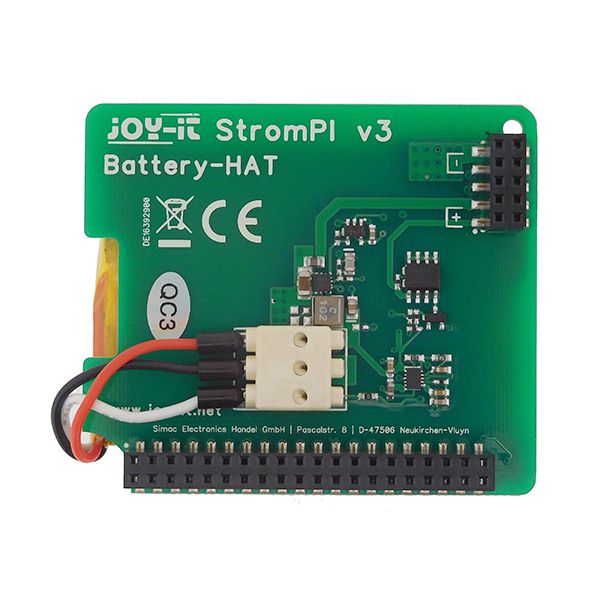 Akku Batterie Erweiterungskit für das StromPi V3 - Raspberry Pi Board
