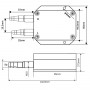 Dimensions sonde diffrentielle